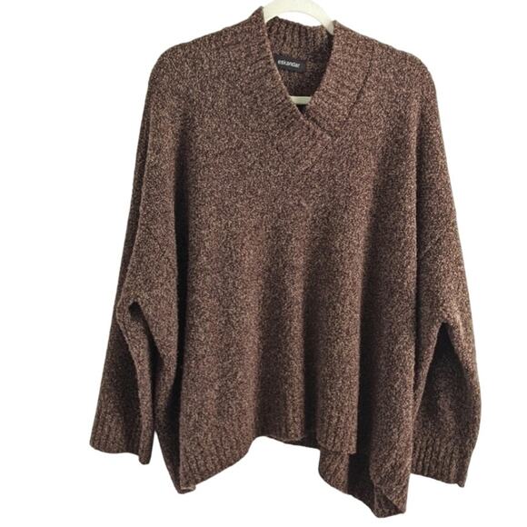 Eskandar Womens Oversized Lagenlook Sweater Merino Cashmere Minimalist One Size - Picture 1 of 7